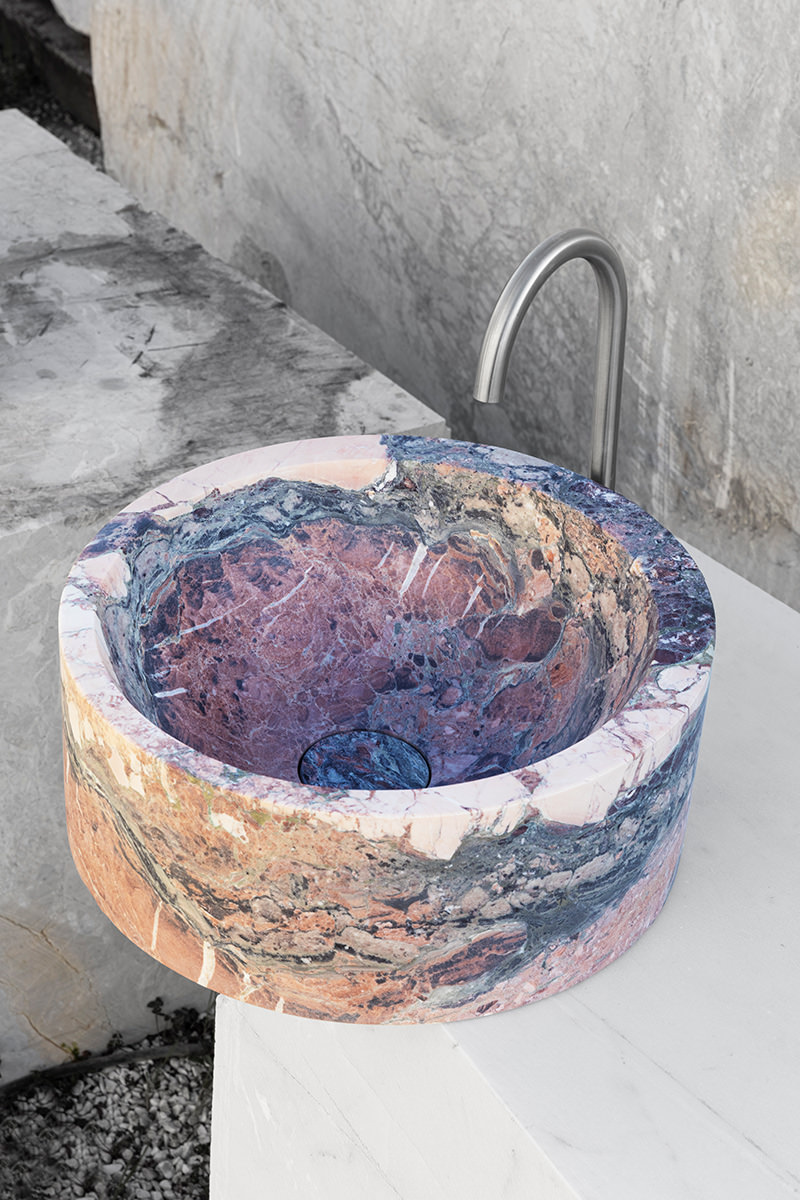 Breccia Medicea dell'Acquasanta sink AQ002