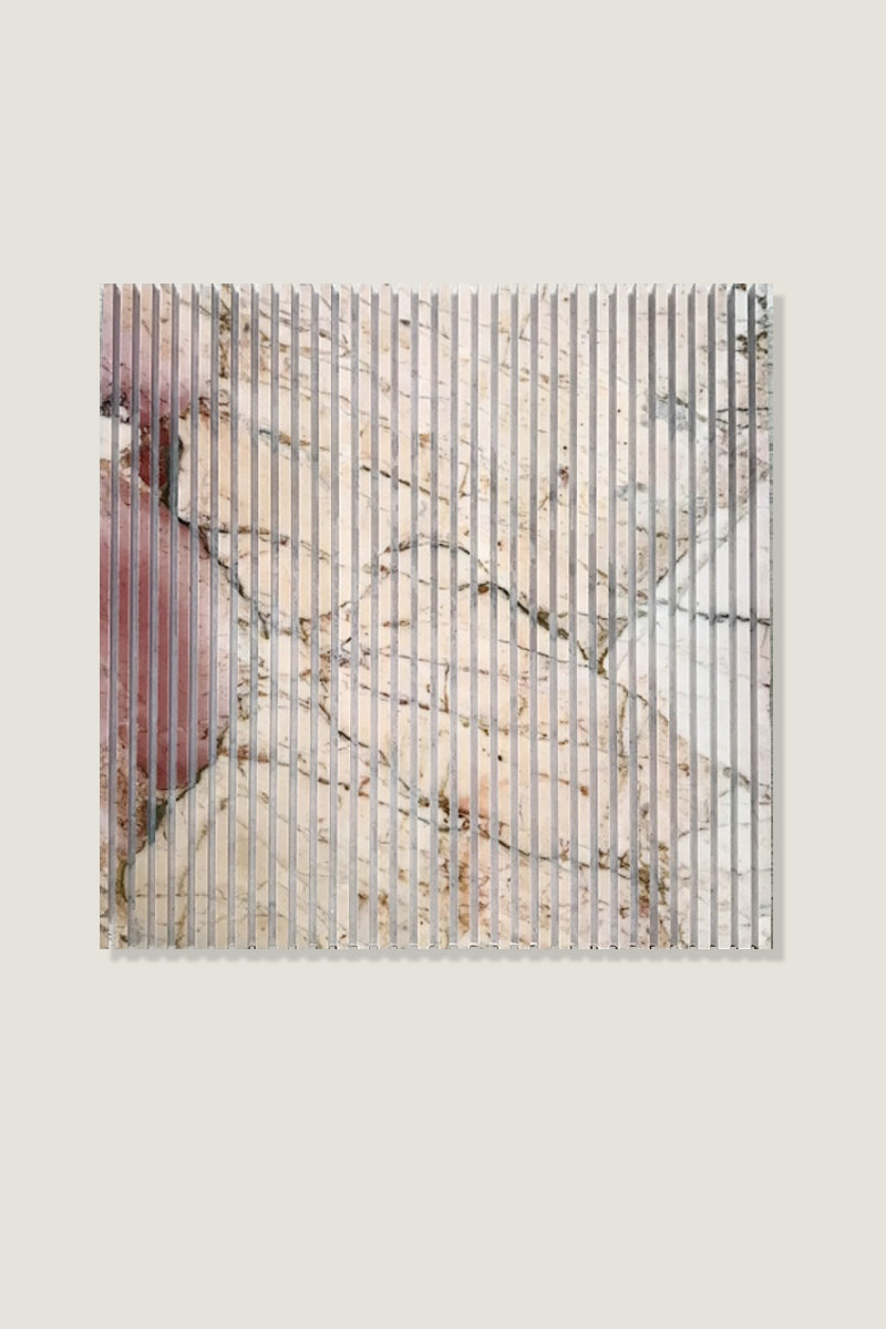 Breccia Medicea Acquasanta Pink rigato tile surface