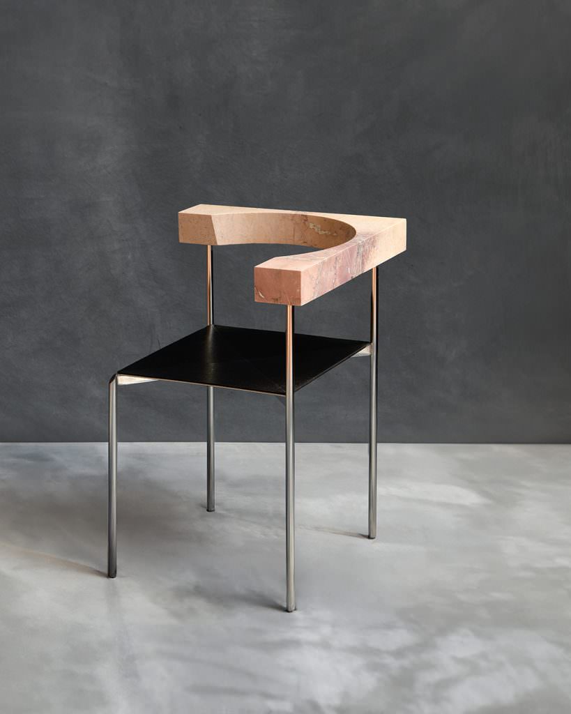 181 corner chair Acquasanta by Office KGDVS